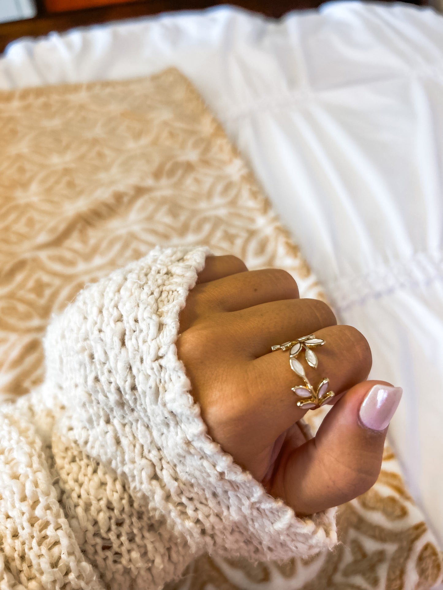 Leaf Wrap Ring