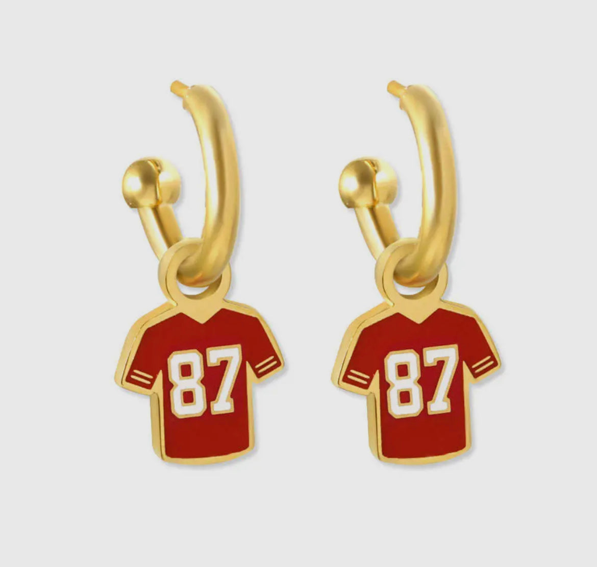 Mama Kelce 87 Earrings Ships Late March