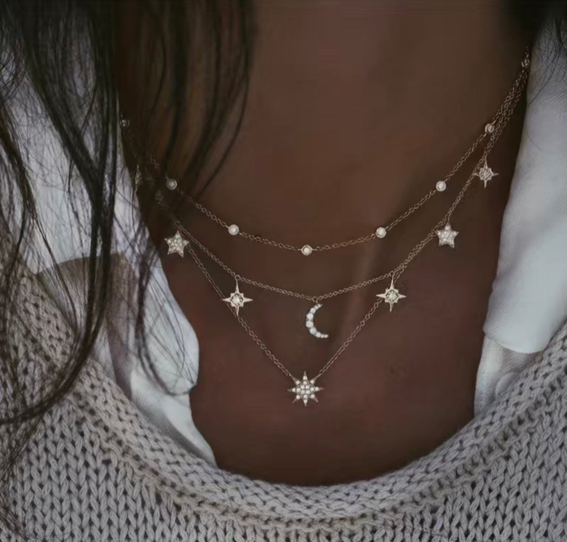 In The Stars Layered Necklace