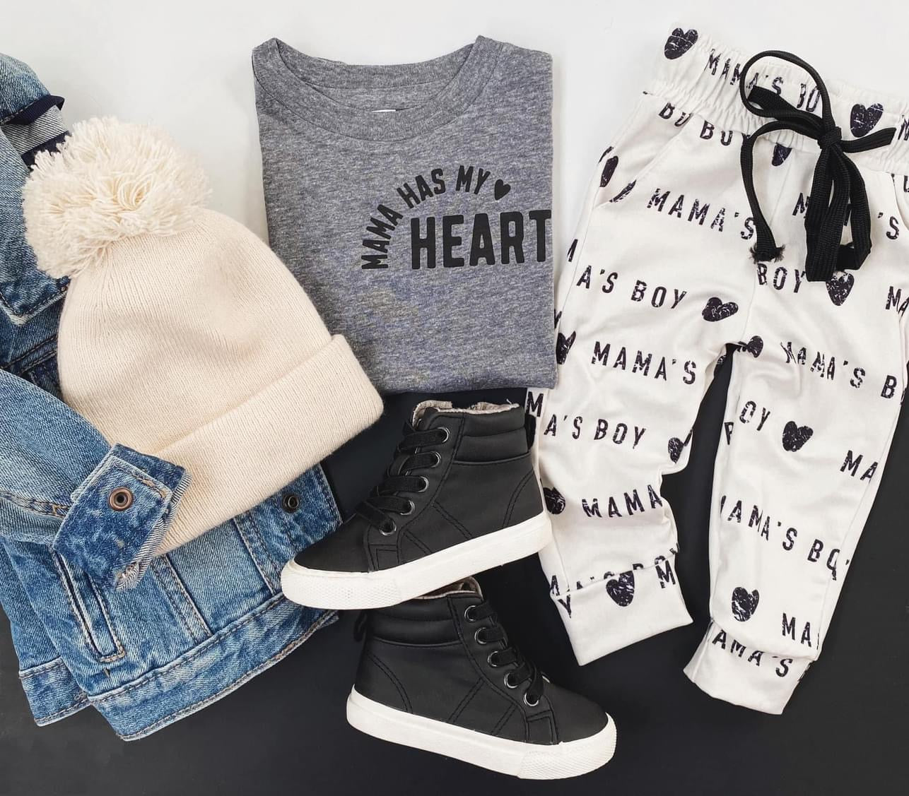 Mama Has My Heart Tee
