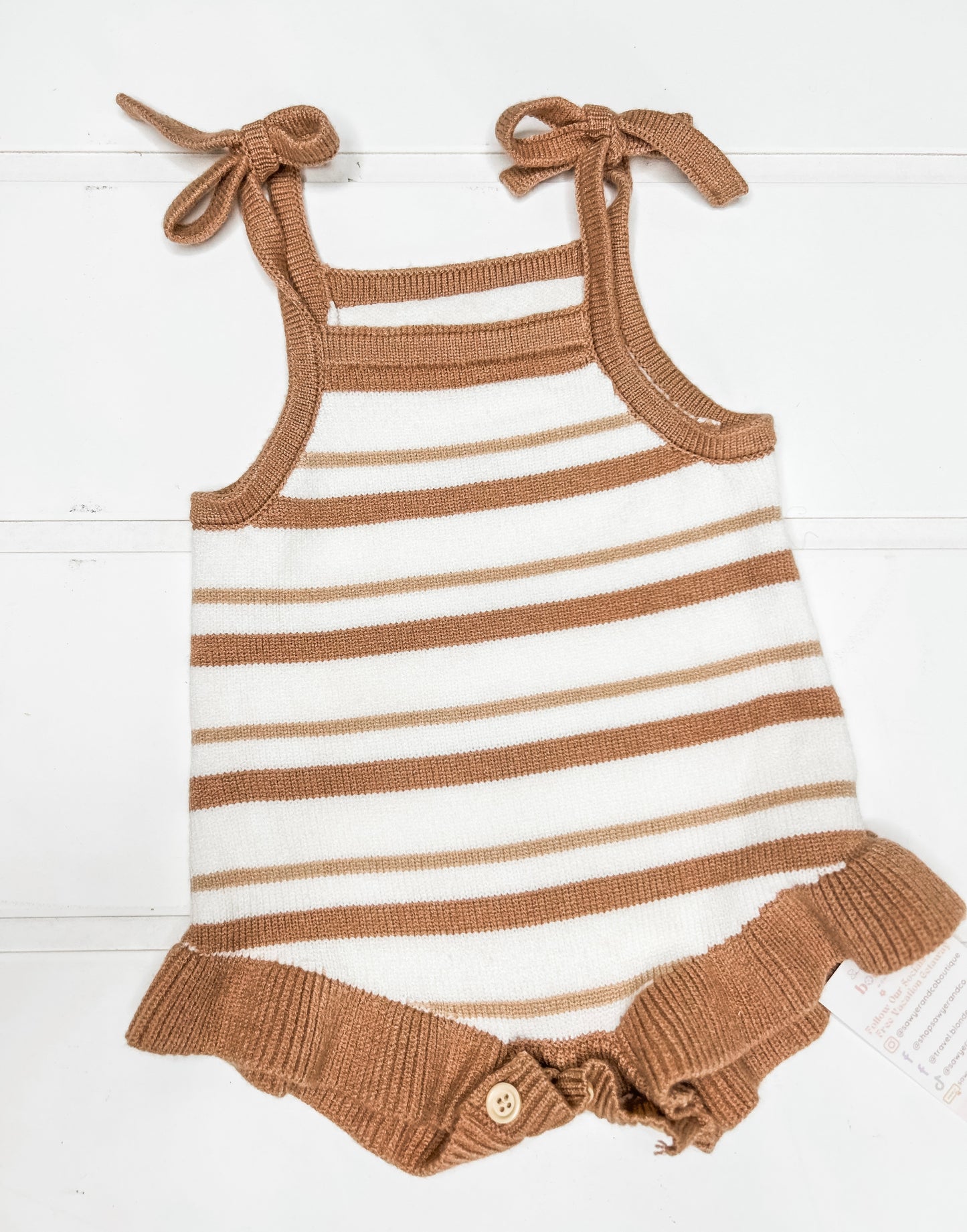 Spring Knit Romper