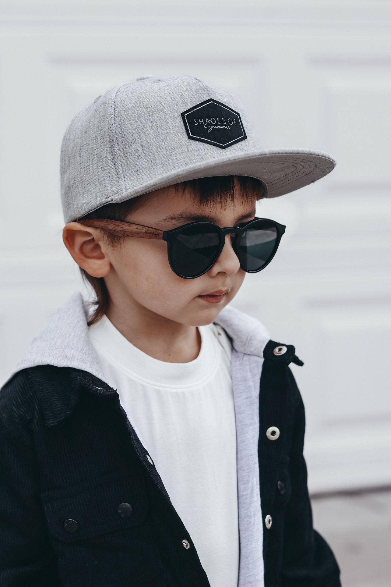 Haze Gray Snapback - Toddler - Sawyer + Co.