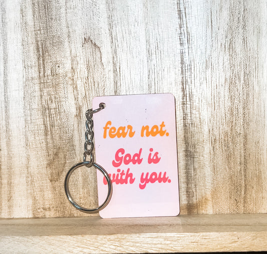 Keychain - Fear Not - Sawyer + Co.