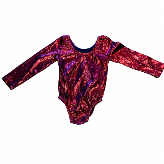 TIME TO SHINE LEOTARD - MERLOT - Sawyer + Co.